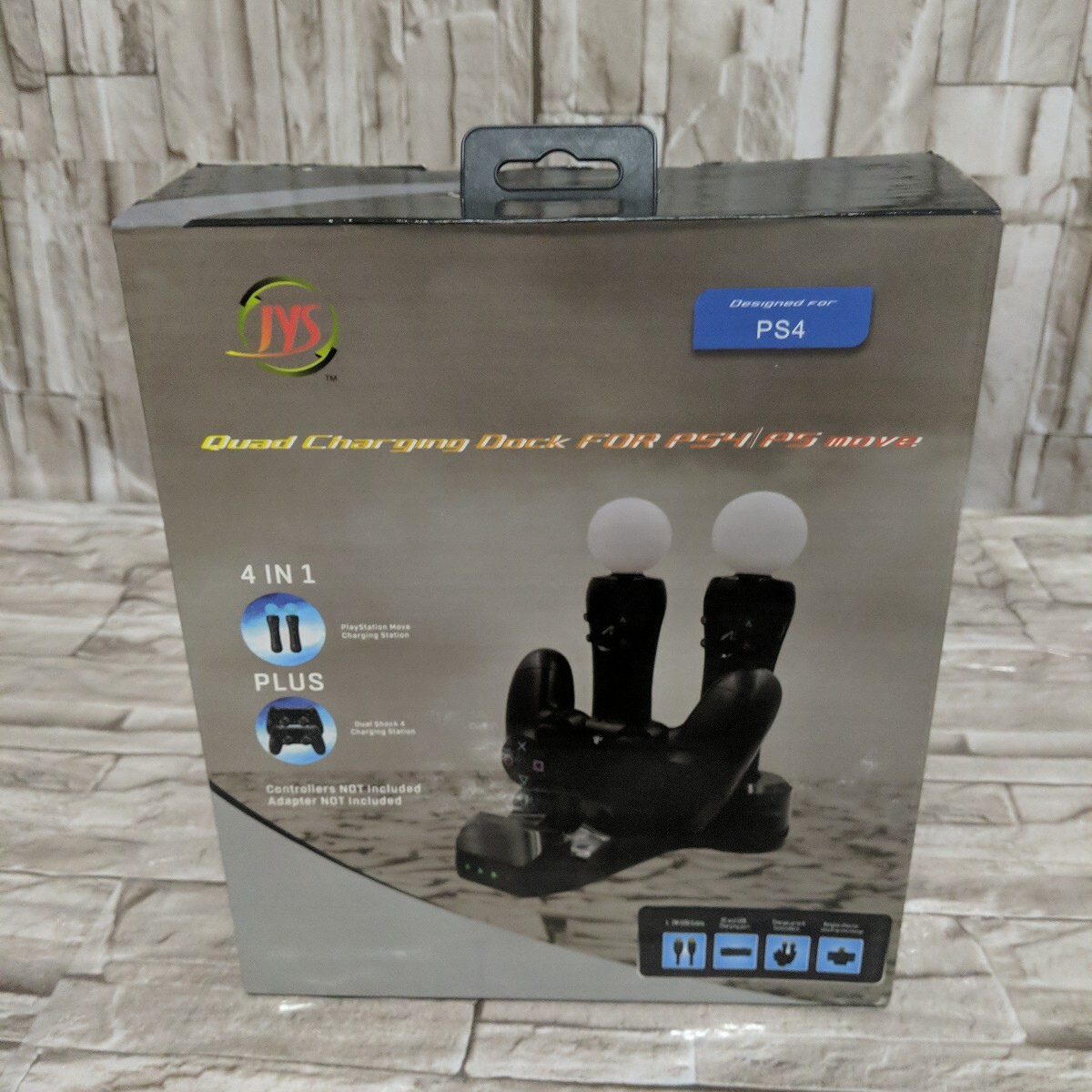 SKSZ1449 ▲ PS4充電ドックステーション PS4 PSVRコントローラー充電器 プレステ 通電のみ確認拍卖