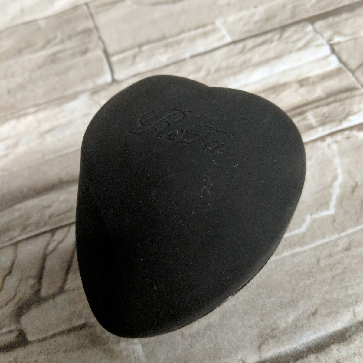 SKSZ1518 ▲ ヘアブラシ ReFa リファ ハート型 ブラックヘアブラシ ブラック HEART BRUSH 櫛 拍卖