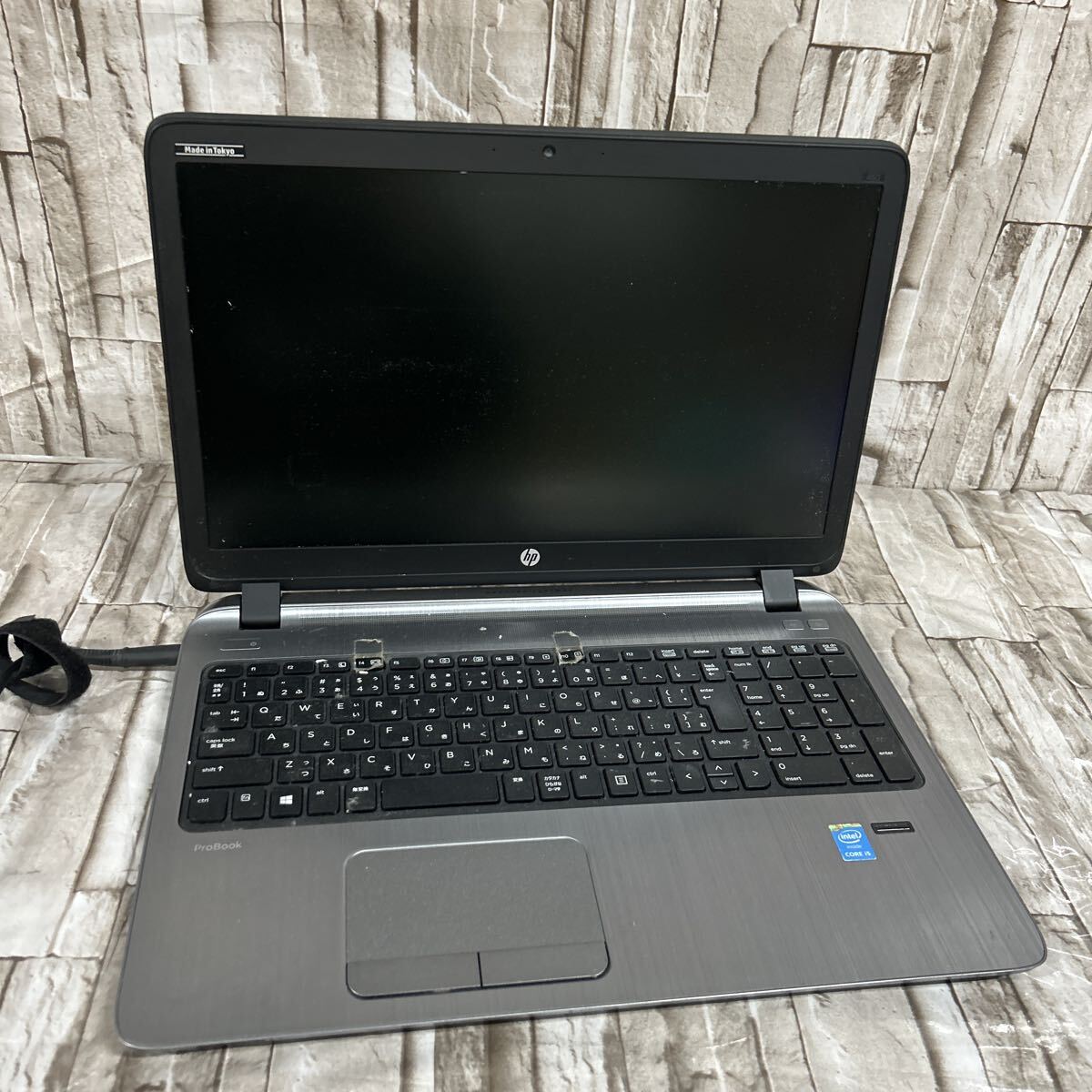 SKAM-2513 ▲ ノートパソコン ジャンク品!! パソコン HP HSTNN-C82C ProBook 通電しない 傷汚れあり拍卖