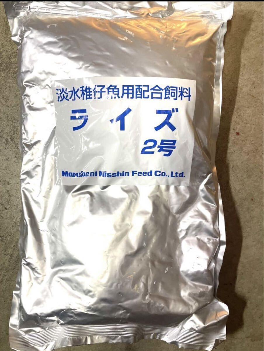 高タンパク飼料★日清丸紅飼料 ライズ2号 2kg 同梱可能!拍卖