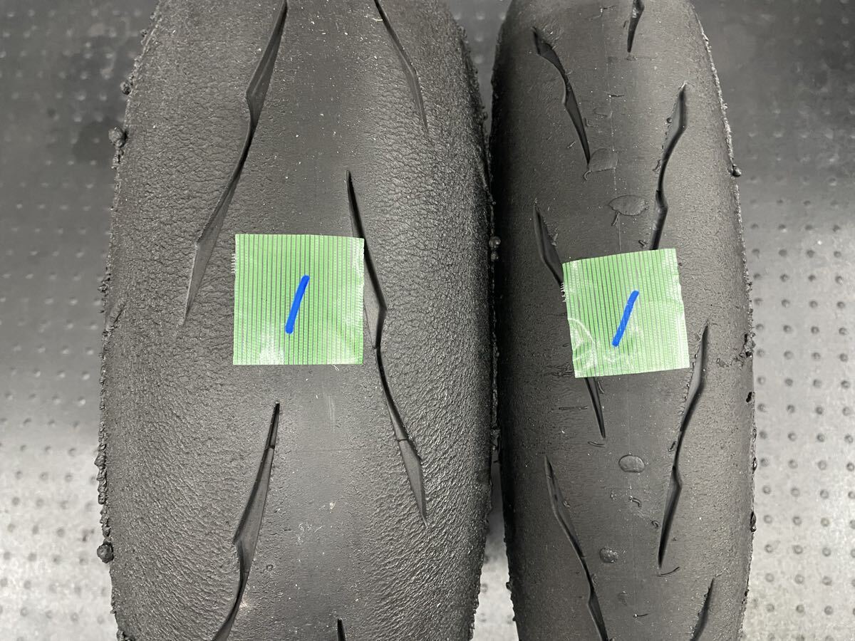 ブリヂストン ST600用 R11 前後タイヤ① 中古品拍卖