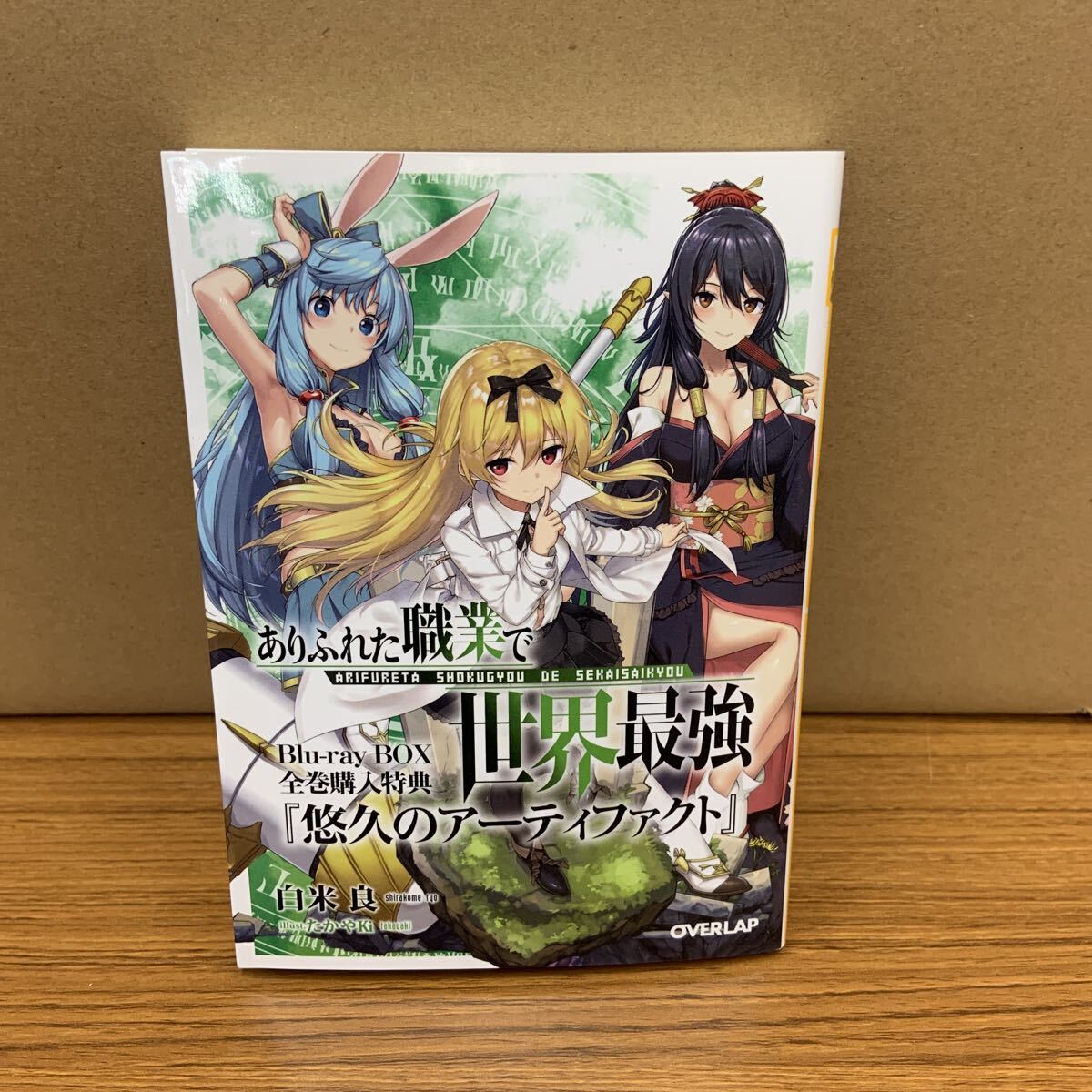 ありふれた職業で世界最強 Blu-ray BOX 全巻購入特典 悠久のアーティファクト 文庫本拍卖