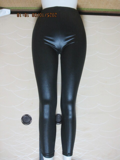 新品 超過激 光沢系 フェイクレザーレギンス!M 同梱不可です!拍卖