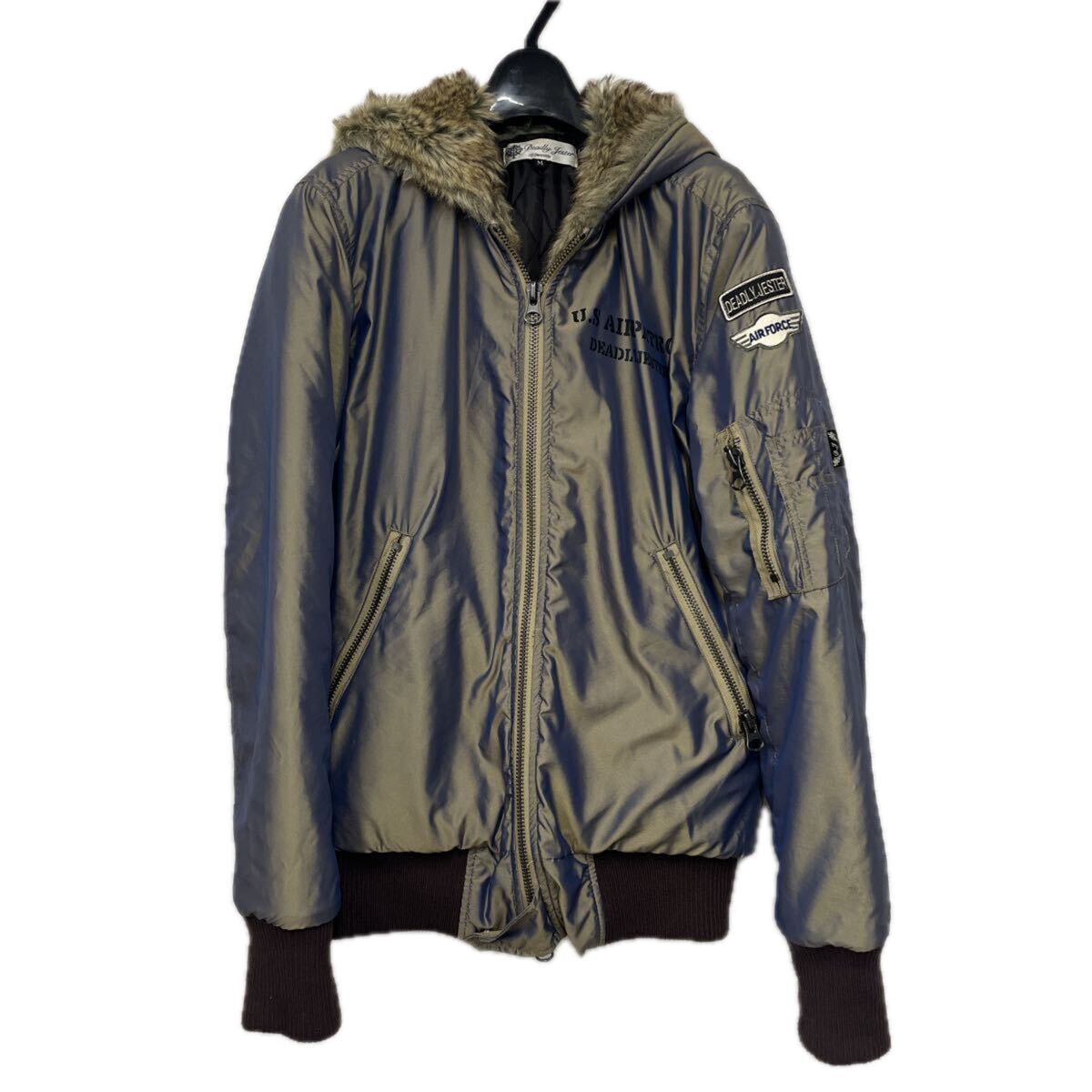 デッドリージャスター DEADLY JESTER MA-1ジャケット Mサイズ拍卖