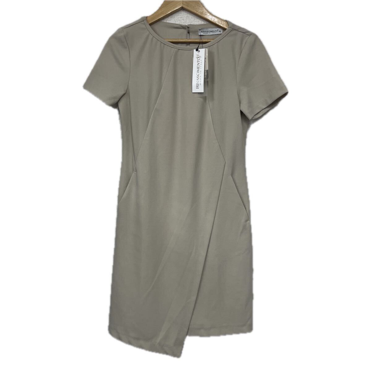 RINASCIMENTO(リナシメント) 半袖ワンピース ドレス 新品タグ付 表記サイズXS レディース拍卖