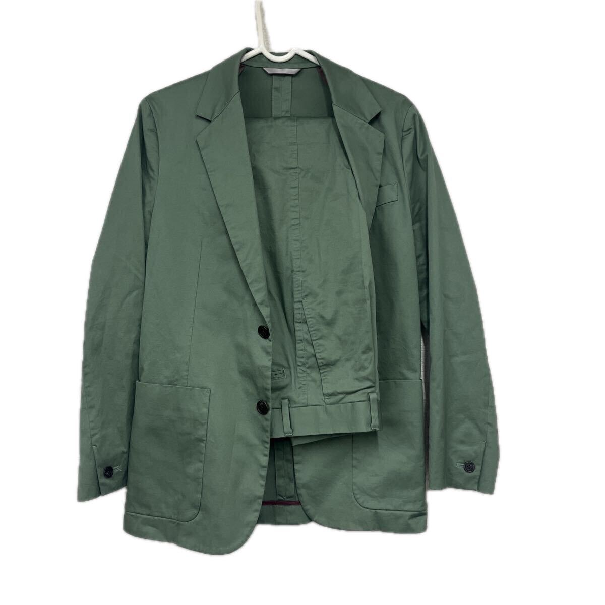 Paul Smith ポールスミス レディース セットアップスーツ グリーン 表記サイズS拍卖