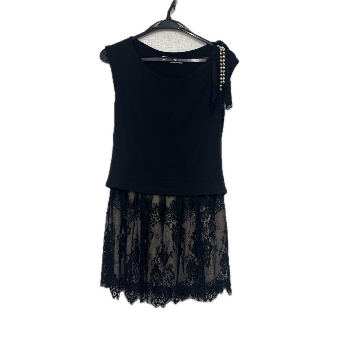 RINASCIMENTO(リナシメント) ノースリーブワンピース パールアクセサリー ドレス 表記サイズS レディース拍卖