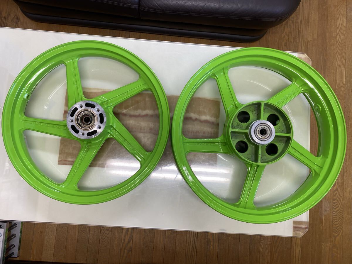 KAWASAKI ゼファー400 純正ホイール リア・フロント前後セット拍卖