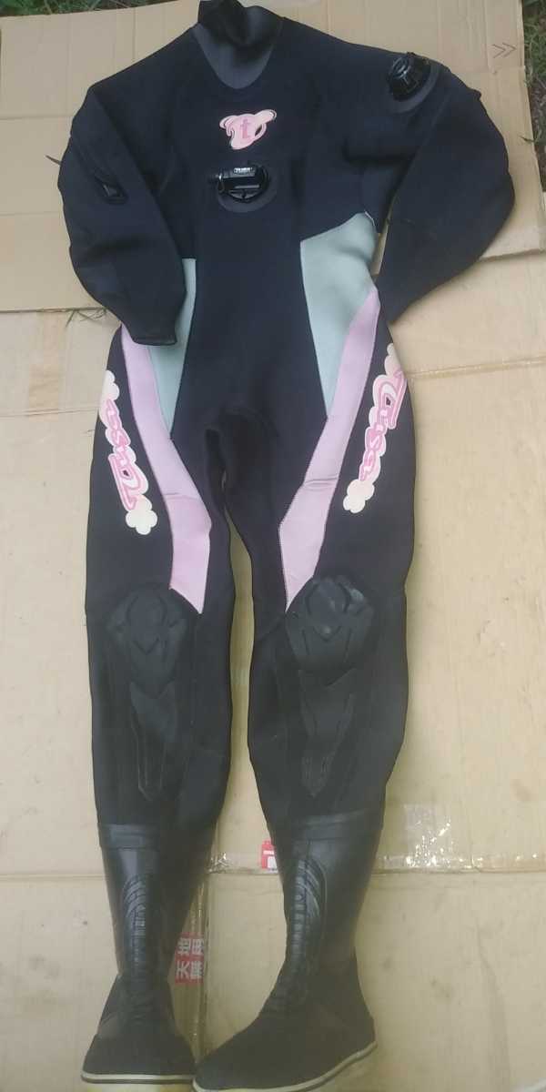 TUSA ドライスーツ ブーツ23センチ拍卖