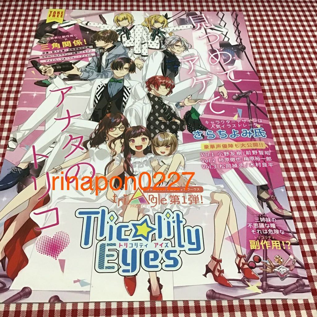 ゲーム グッズ コレクション / PC版 「 Tlicolity Eyes トリコリティ アイズ 」販促用 小冊子 / ソフトなし 小冊子のみ / 18p拍卖