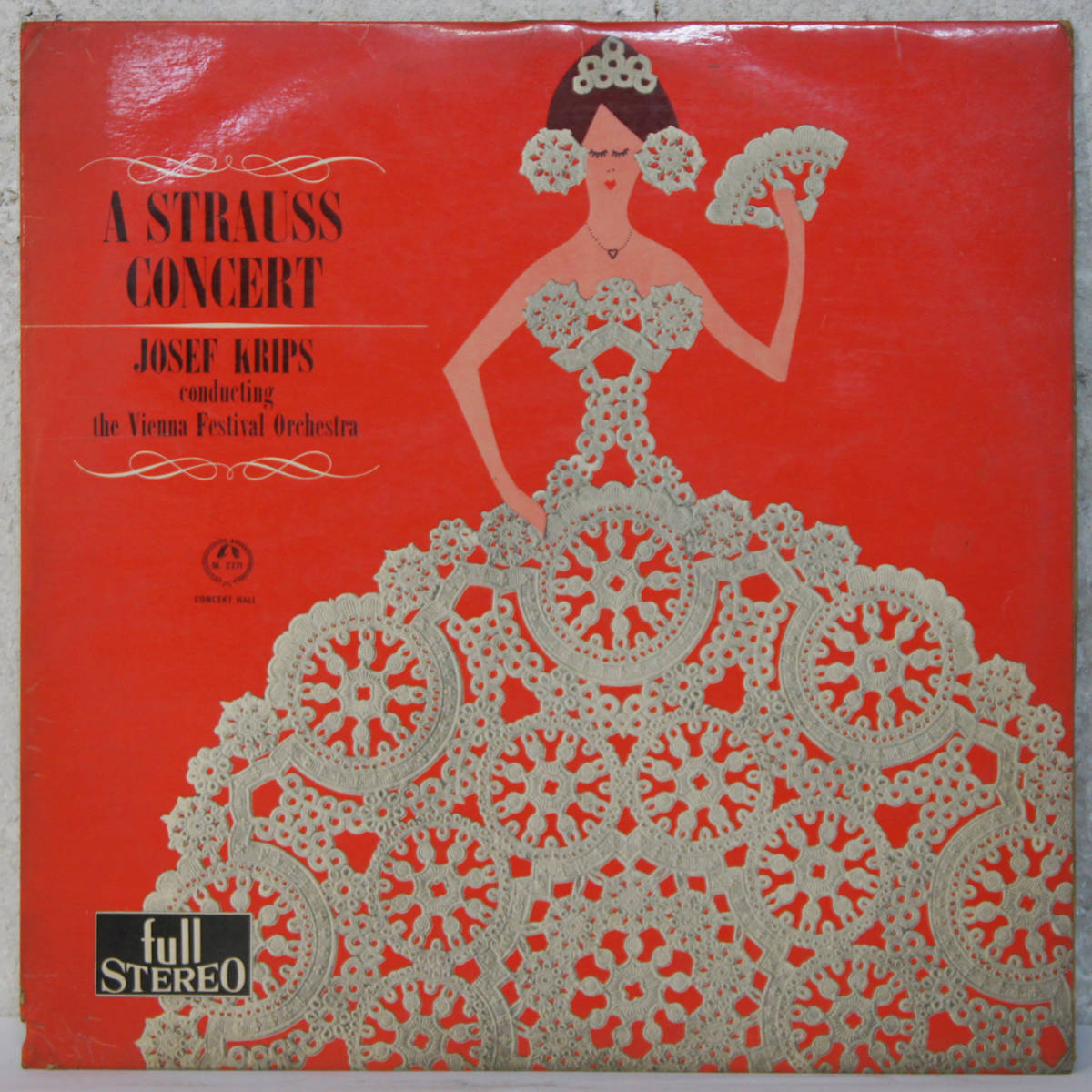 01011i 12LP★ JOSEF KRIPS / A STRAUSS CONCERT ★ SM-2271 ヨゼフ・クリップス指揮 ヨハン・シュトラウス名曲集 青く美しきドナウ拍卖