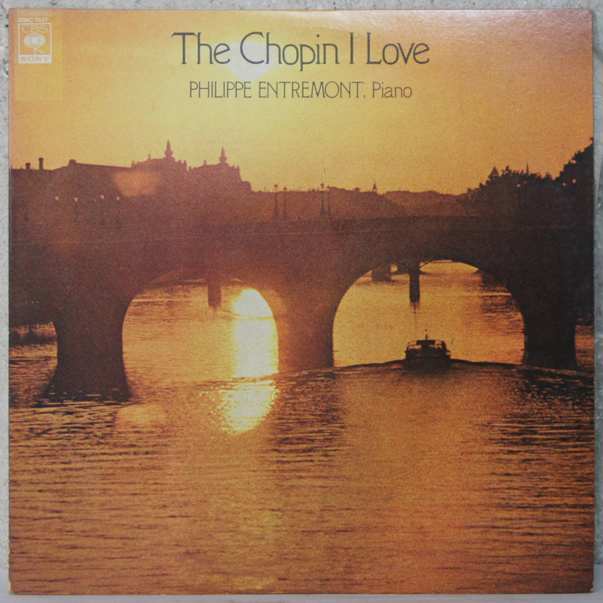 01012i 12LP★ PHILIPPE ENTREMONT / THE CHOPIN I LOVE ★20AC1521 フィリップ・アンモルトン ショパン名曲集 ピアノ拍卖