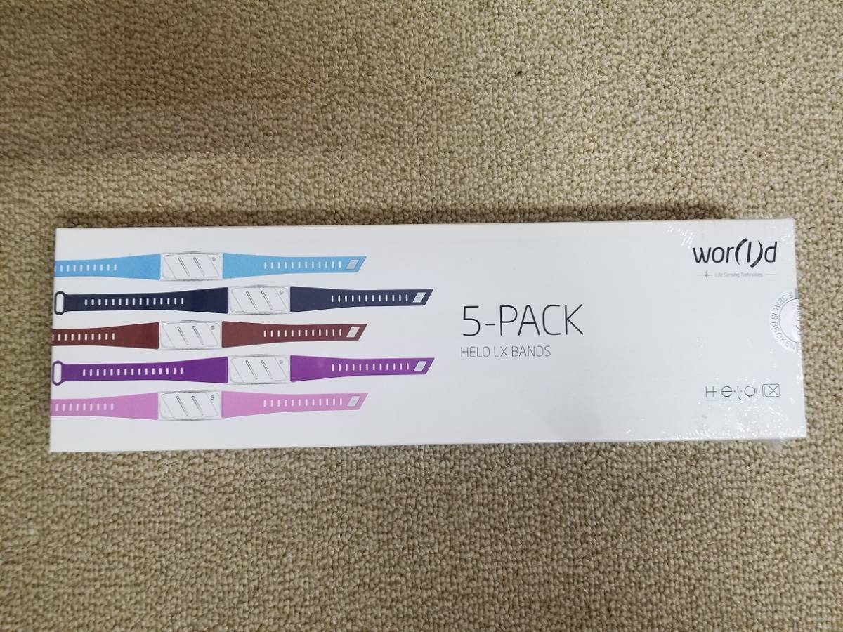 【あっ!】新品未開封 ♪Helo LX BOX SET 用 バンド 5パック♪拍卖