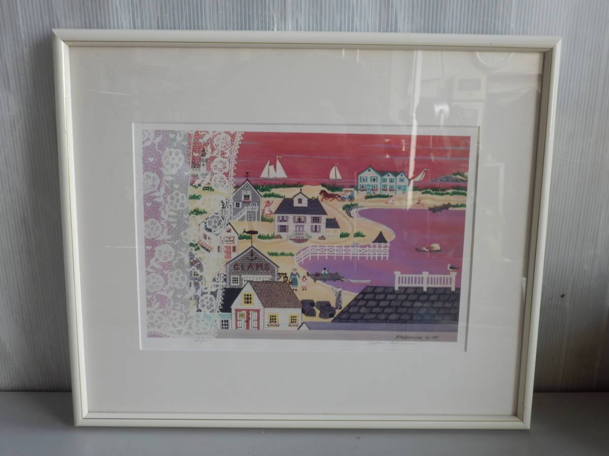 ◆パトリシア・パレルミノ Patricia Palermino 版画 140/950 額付き◆額装 (検索 シルクスクリーン)拍卖