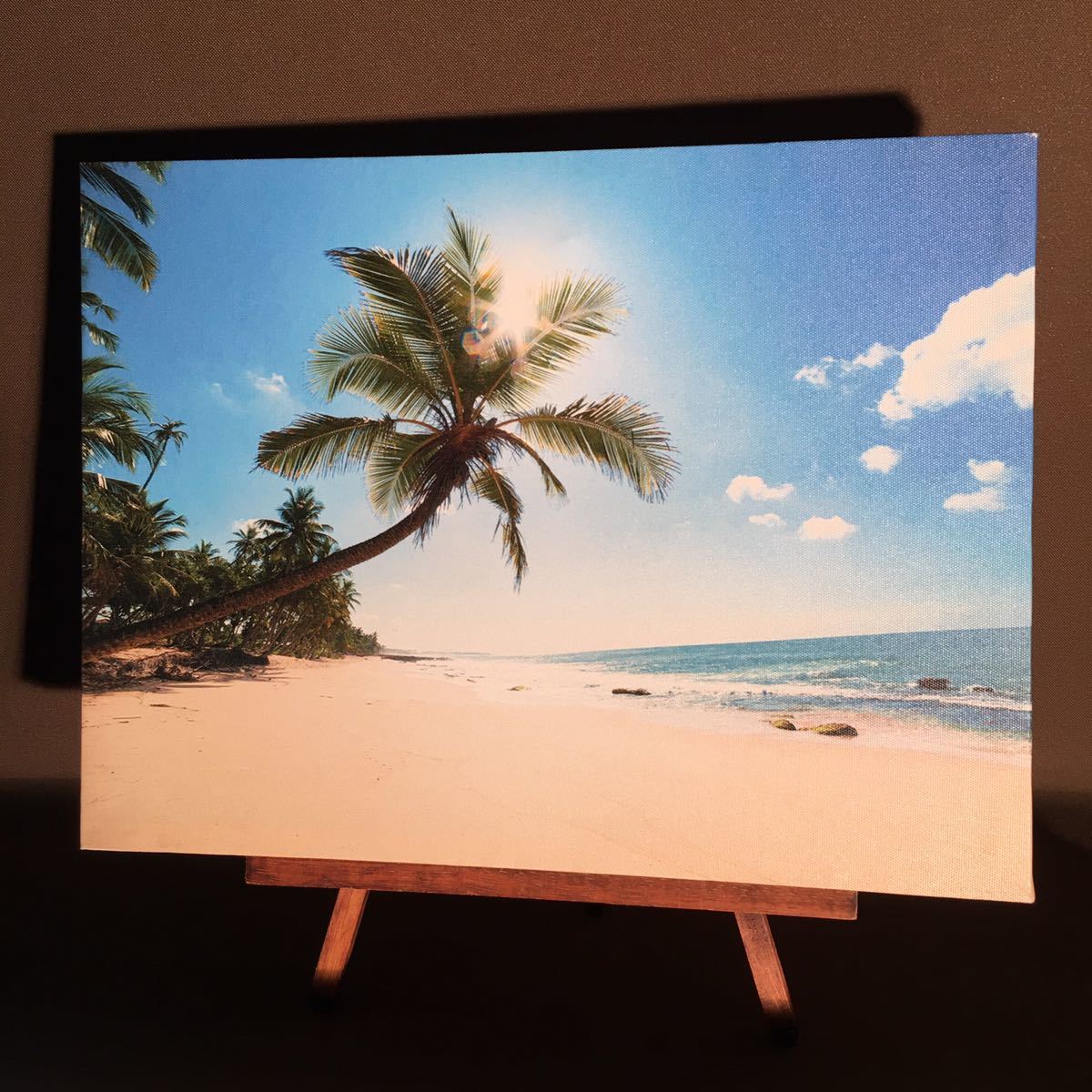 プリントアート 南国ビーチ インテリア 置物 絵画拍卖