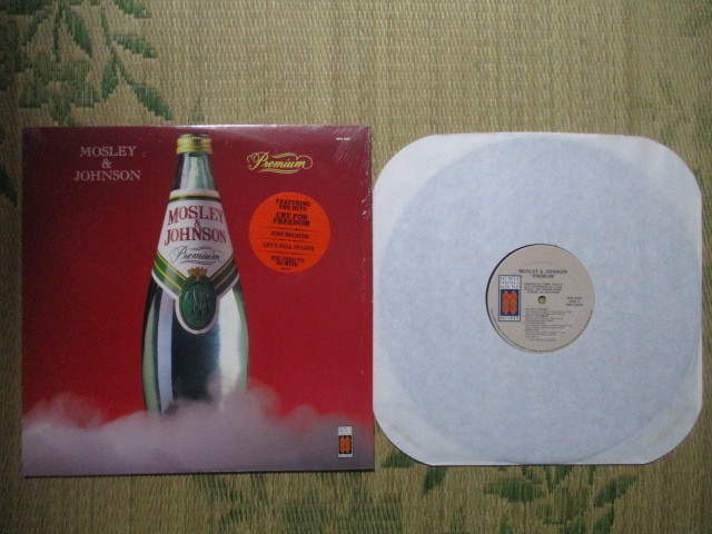 LP Moseley & Johnson「PREMIUM」輸入盤 MSS2205 シュリンク付き 美盤 ジャケットに微かなシミ拍卖