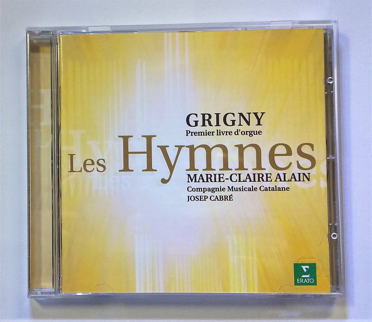 ♪即決/Grigny: Premier livre d'orgue - Les Hymnes(グリニー:オルガン作品集-賛美歌)クレール・アラン(オルガン)輸入盤拍卖