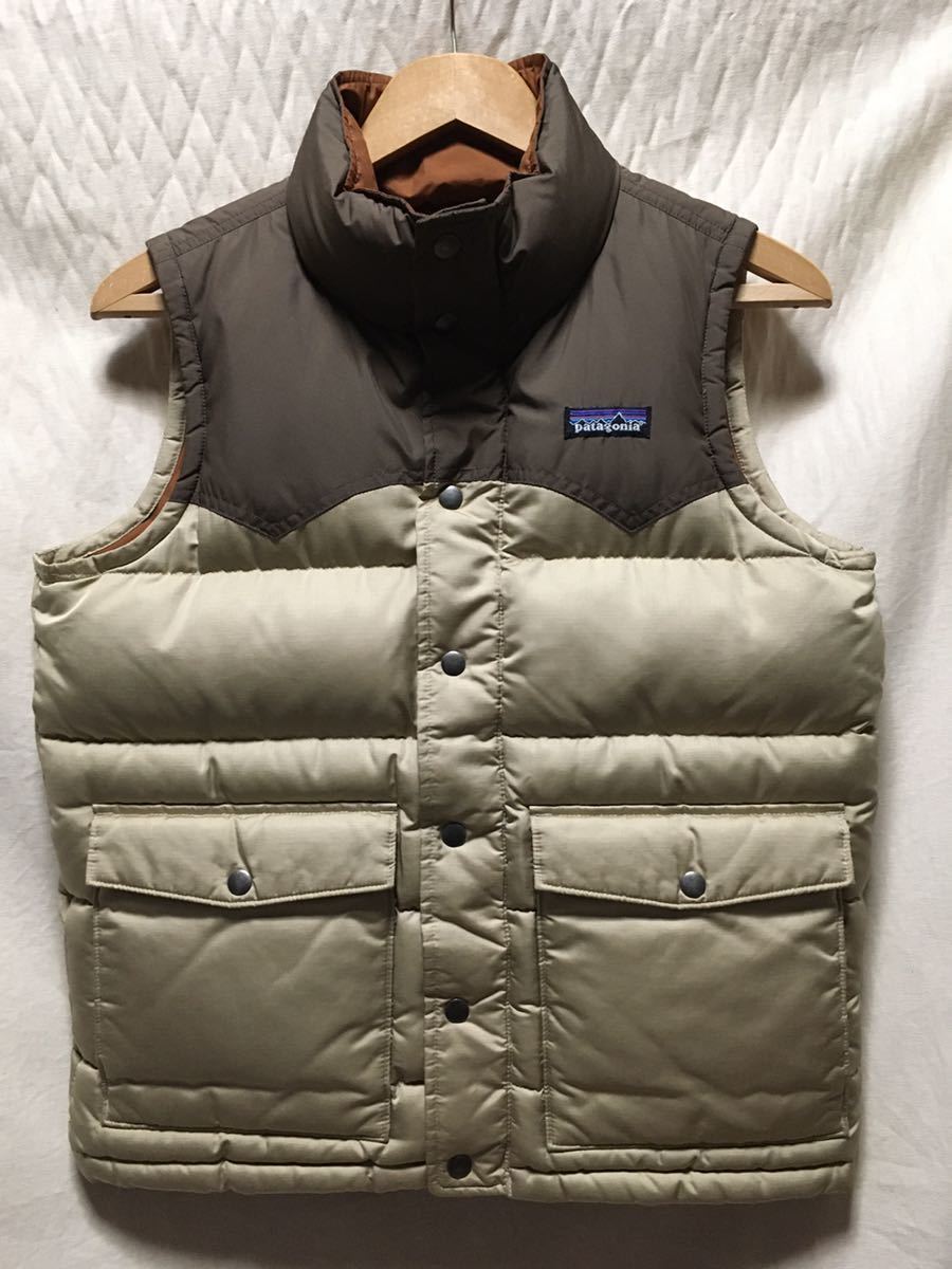 美品 patagonia F9 スリングショット ダウンベスト XS 廃番希少品 希少カラー/ ビビーダウン拍卖