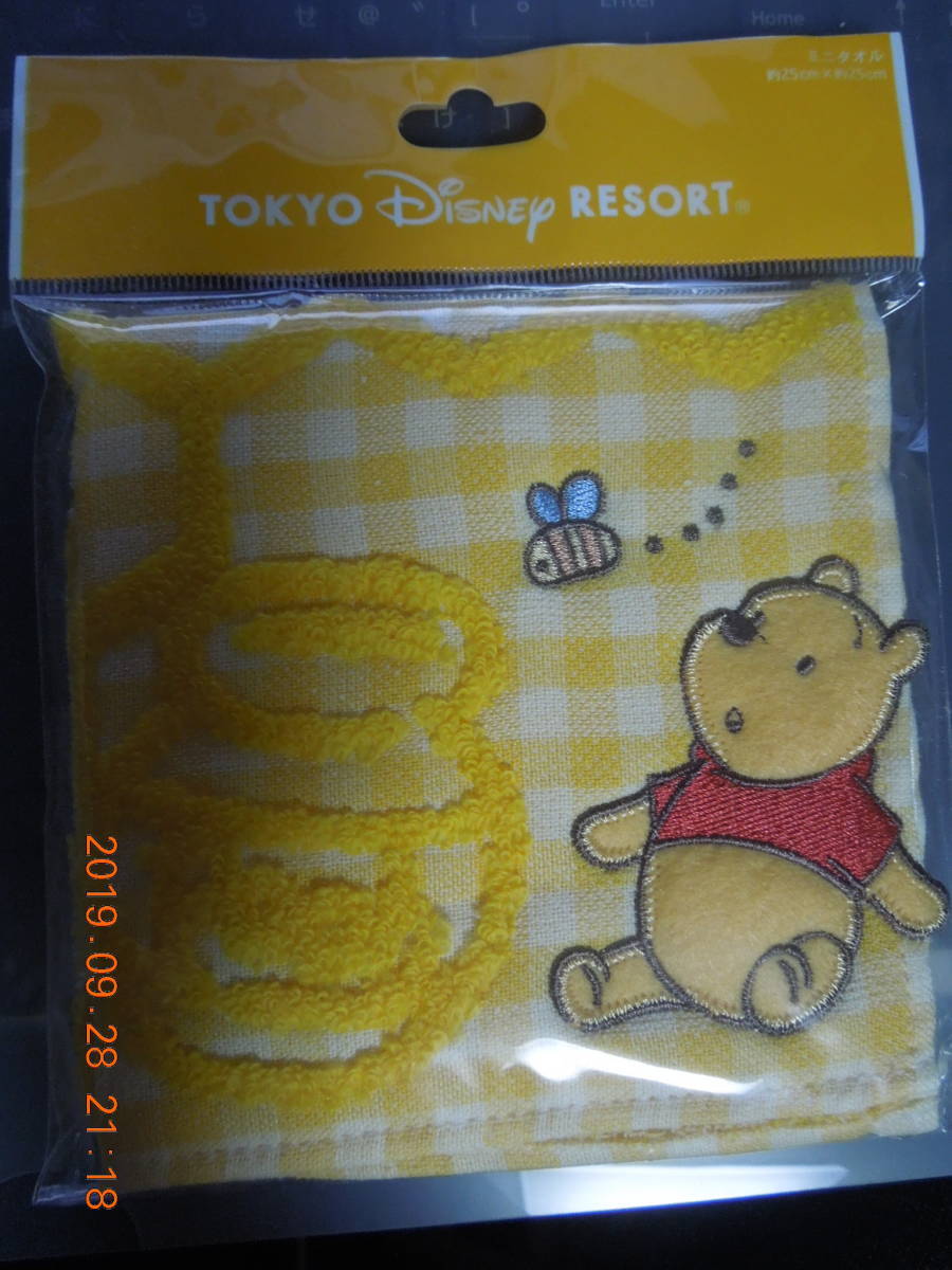 くまのプーさん ミニタオル 未開封 / 東京ディズニーリゾート限定拍卖