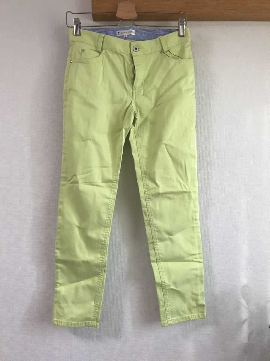 【新品】組曲 KUMIKYOKU パンツ サイズ2 オンワード拍卖