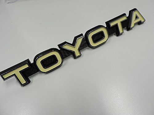 【希少正規国内純正部品】トヨタ純正 ランドクルーザー40 FJ40 BJ40 フロントグリルエンブレム トヨタエンブレム 経年劣化 補修部品拍卖