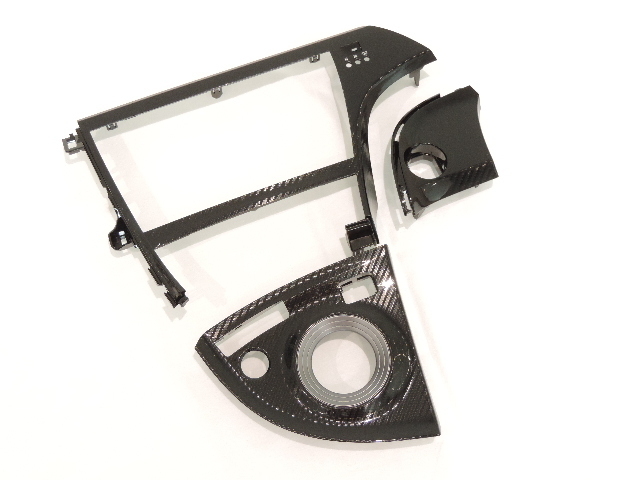 トヨタ 30系 プリウス G's用 オーディオ&シフト& プッシュスタートスイッチ パネル 3点セット カーボン調 流用可能 ZVW30 H21.5~ ジーズ拍卖