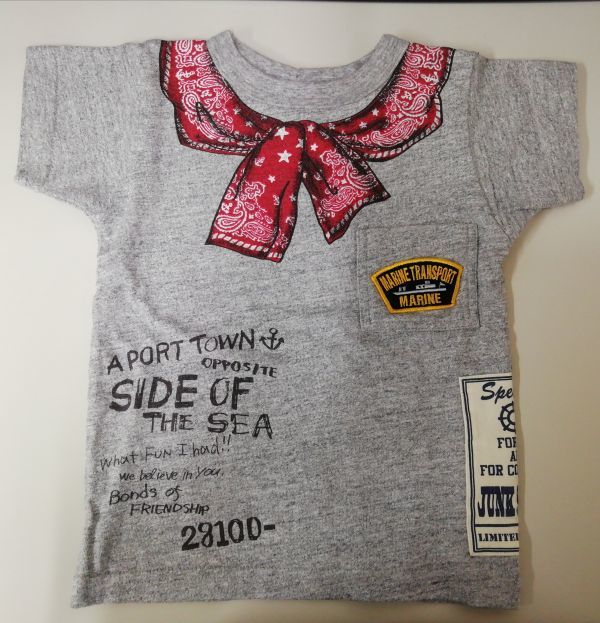 JUNK STORE ジャンクストア 半袖Tシャツ 100cm グレー拍卖
