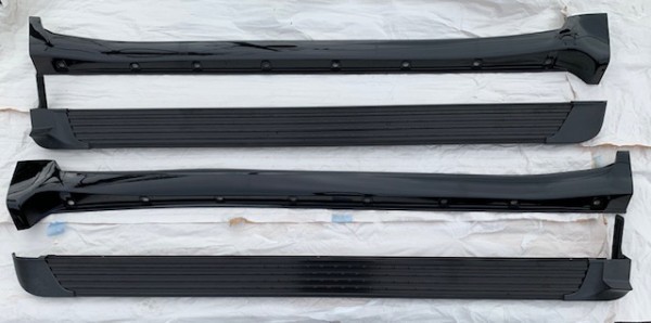 新車取り外し トヨタ ランドクルーザー 200 サイドステップ 純正 AX URJ202W ランニングボード 外装パーツ ランクル サイドスポイラ拍卖