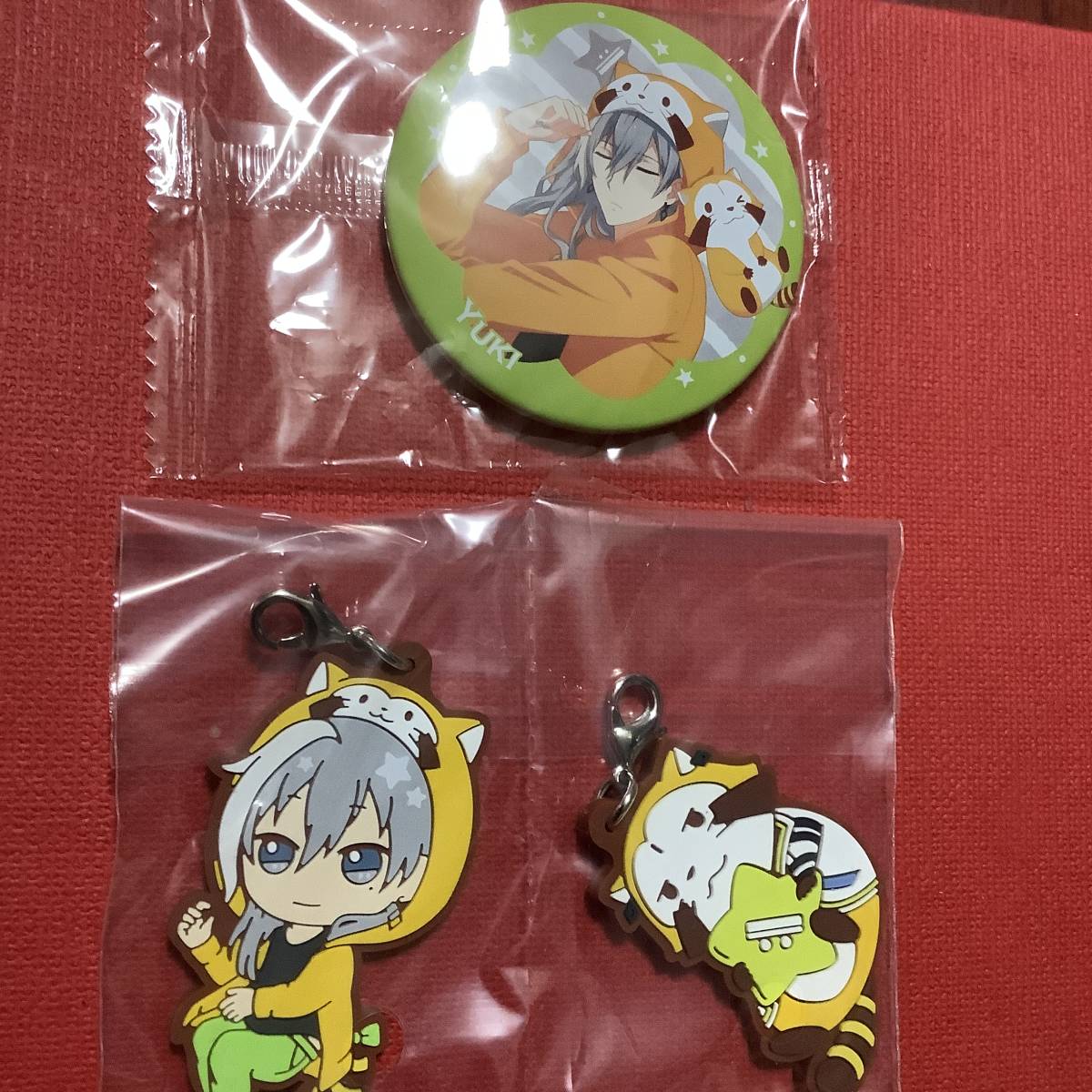 アイドリッシュセブン 一番くじ ラスカリッシュセブン 一緒におやすみタイム 缶バッジ 千 セット アイナナ ラバスト ラバーマスコット拍卖