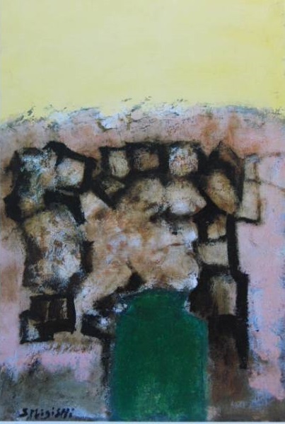 三岸節子、【花 ヴェロンにて】、希少な大判額装用画集より、状態良好、新品額装付、送料込み拍卖