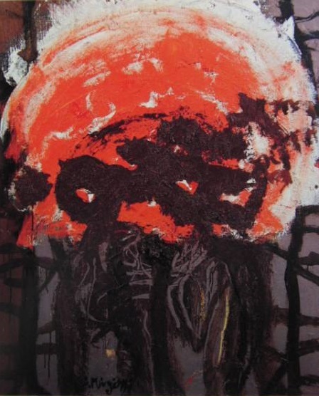 三岸節子、【花 ヴェロンにて】、希少な大判額装用画集より、美品、新品額装付、送料込み拍卖