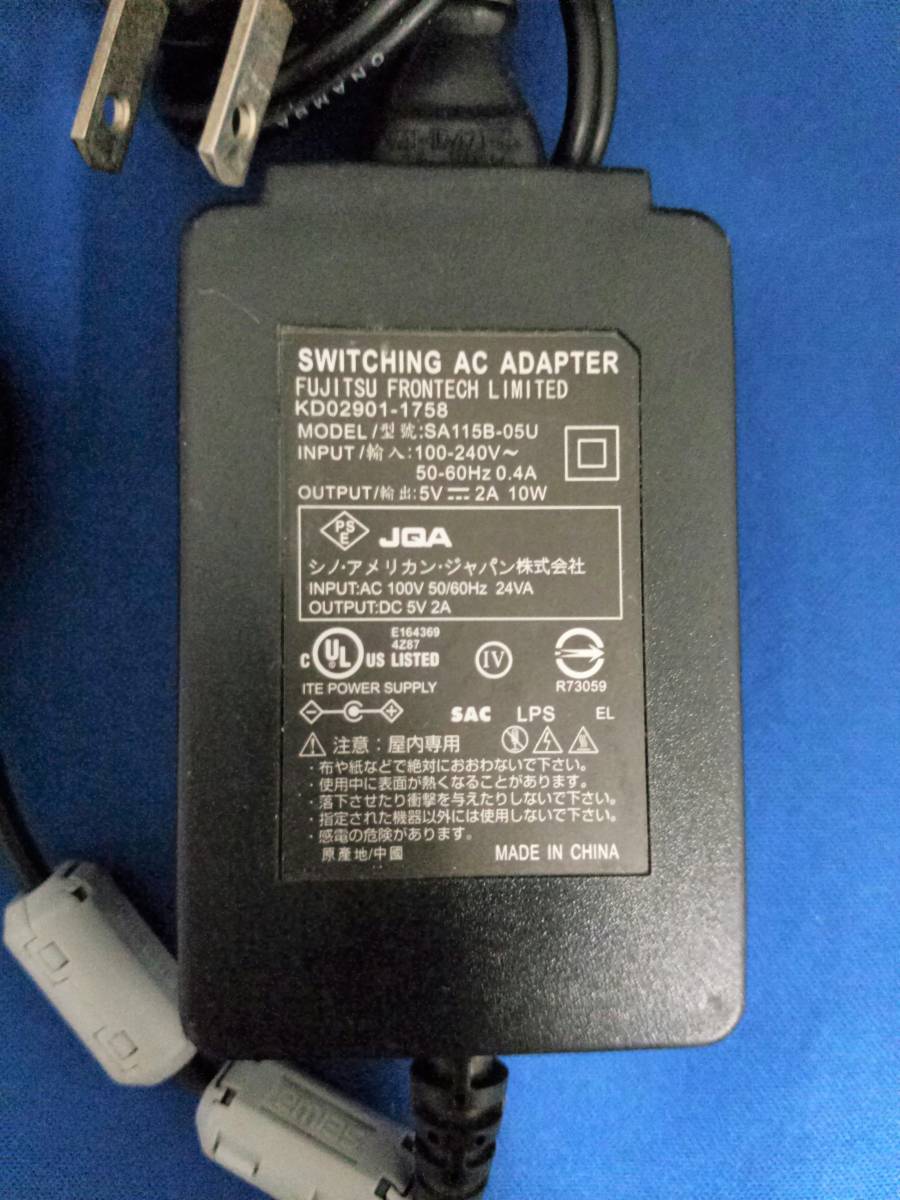 FUJITSU ACアダプタ 5V/2A 富士通拍卖