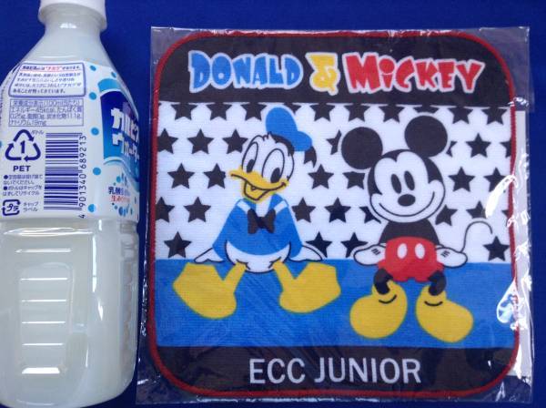 ECCジュニア景品 ディズニー ミッキー ハンカチタオル拍卖