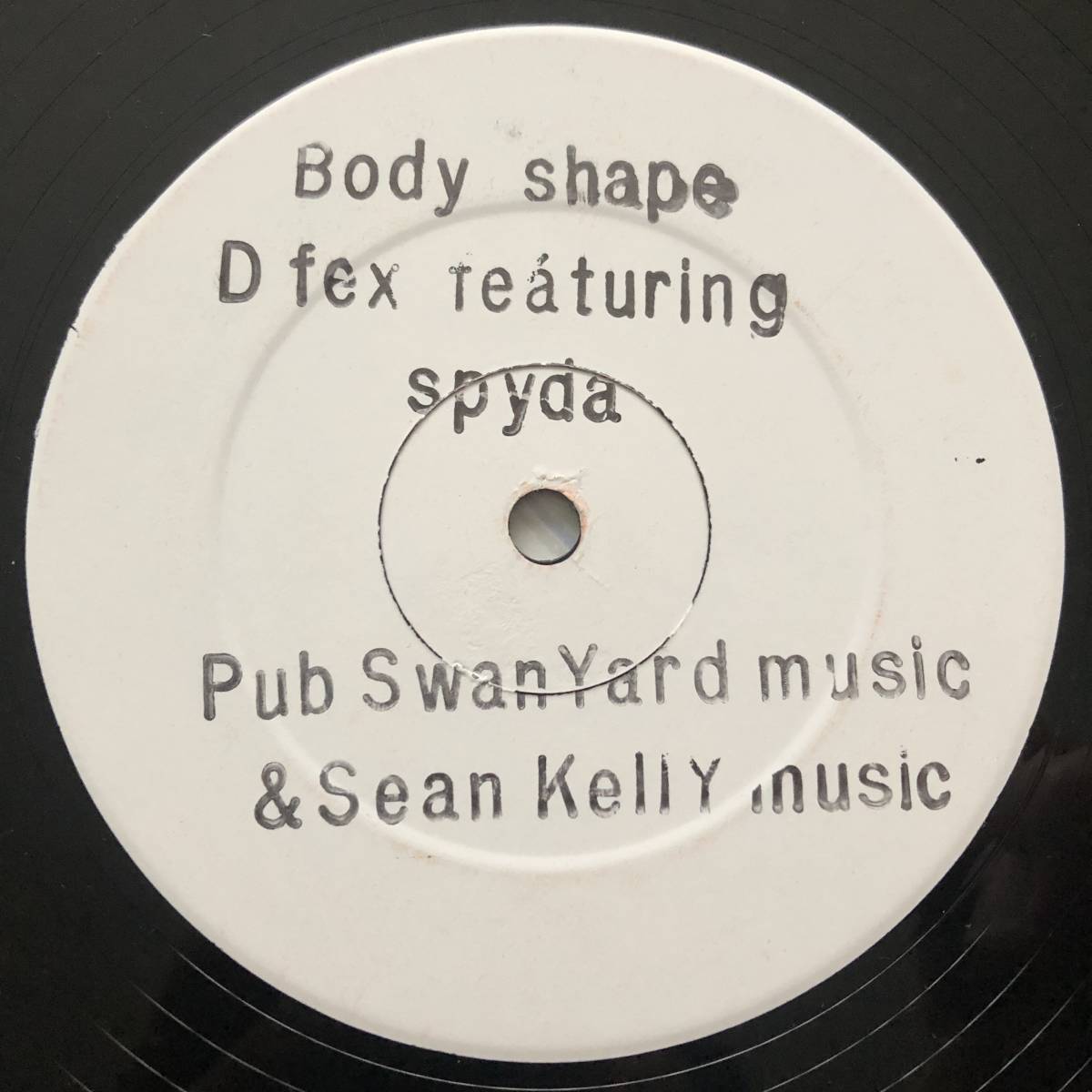 試聴 / D FEX featuring SPYDA / BODY SHAPE /Stush Records UK/reggae/dancehall/90's/big hit !!/12inch拍卖