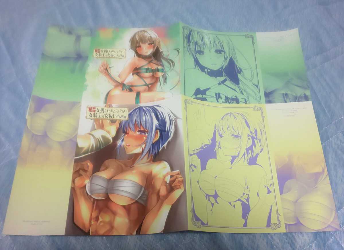 ♪『今まで一度も女扱いされたことがない女騎士を女扱いする漫画』♪カバー♪2種類セット♪メロンブックス♪拍卖