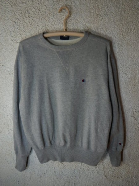 to1644 Champion チャンピオン シンプル ロゴ 刺繍 長リブ スウェット トレーナー 人気 ゴールドウィン拍卖