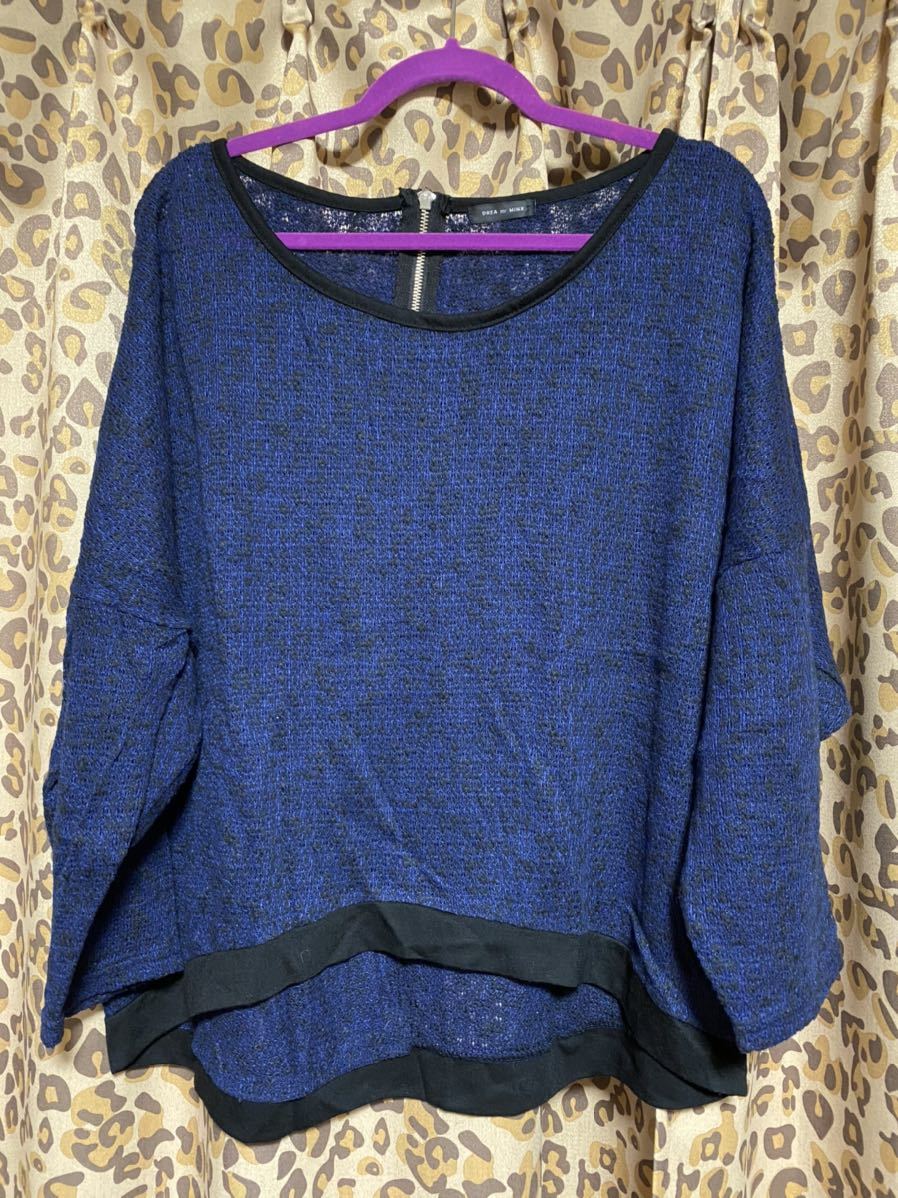 ◆大きいサイズ◆しまむら◆アベイル◆黒×紺◆後チャック◆拍卖