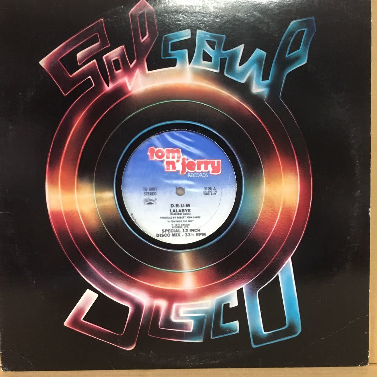 12' US盤 ドラム D-R-U-M / LALABYE ララバイ拍卖