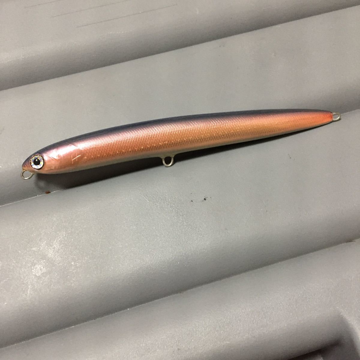 オールド ハンドメイドミノーペンシル 125mm 美品 即決 ハンドメイドミノー ハンドメイドルアー拍卖