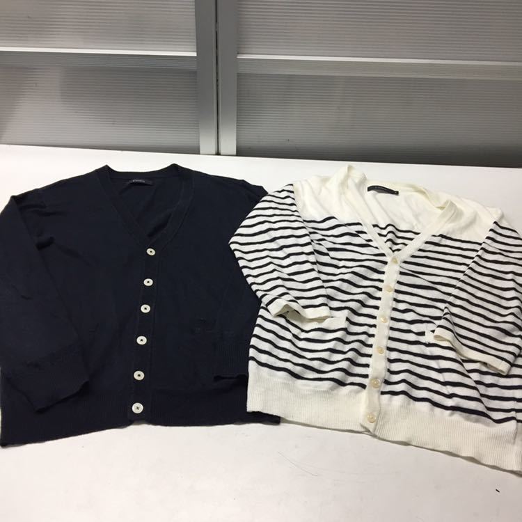 送料無料★RAGEBLUE レイジブルー★長袖カーディガン ニット メンズMサイズ★Vネック ボーダー ネイビー#21023sj68拍卖