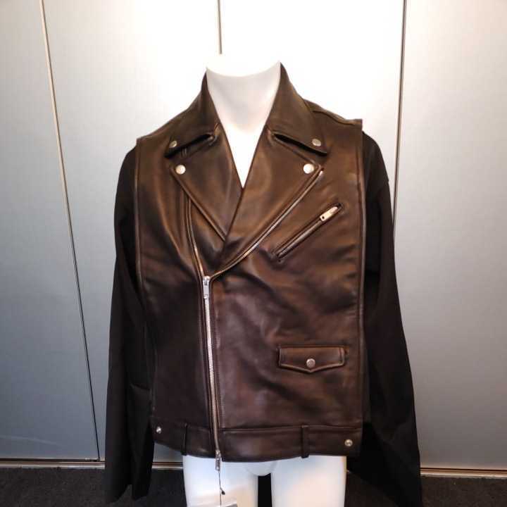 ★【新品】HARE レザーライダースサムエ ジャケット フリーサイズ 羊革 ラムレザー拍卖