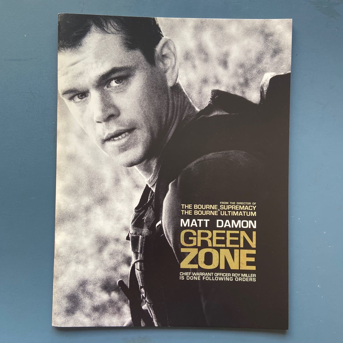 映画パンフ グリーン・ゾーン マット・デイモン グレッグ・キニア エイミー・ライアン拍卖