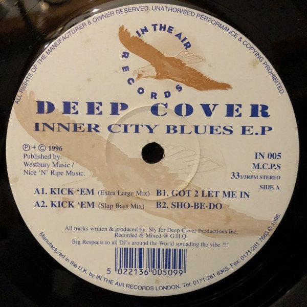 Deep Cover / Inner City Blues E.P拍卖