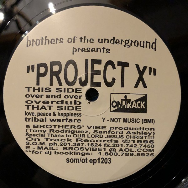Brothers Of The Underground / Project X拍卖