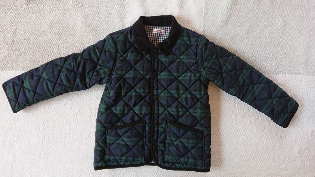★美品 Branshes ブランシェス キルティングジャケット 拍卖