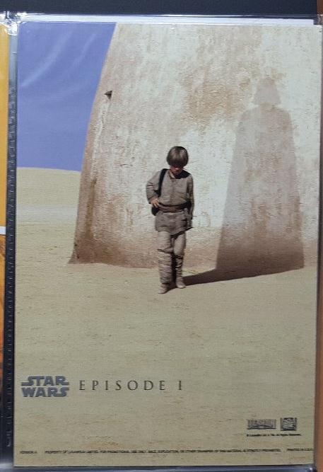 STAR WARS EP1 ファントムメナス▼映画ポストカード 海外版●送料110円より●消費税不要 個人出品 拍卖