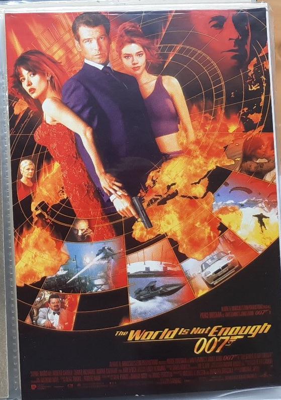 007 ワールド・イズ・ノット・イナフ The World Is Not Enough★海外輸入版 映画ポストカード★送料110円より●消費税不要 個人出品 拍卖