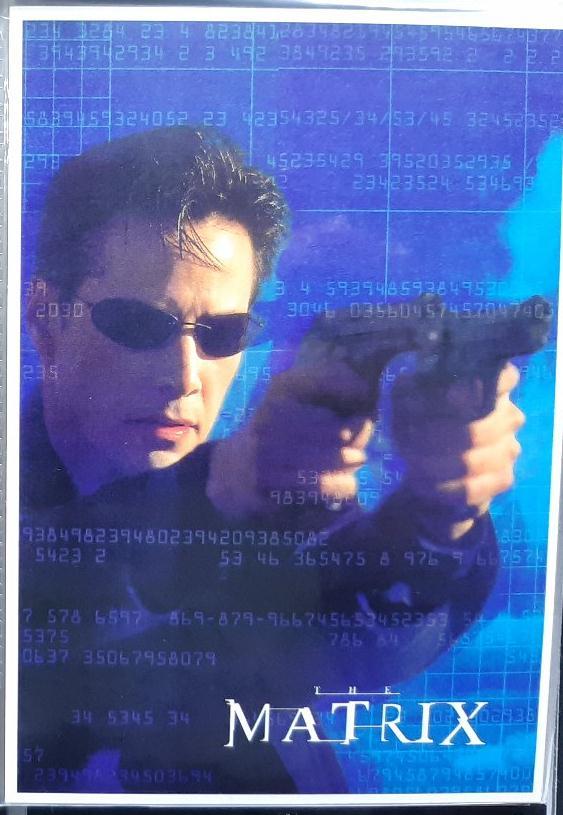 マトリックス MATRIX★ポストカード★キアヌ・リーブス★映画ポストカード★送料110円より●■消費税不要 個人出品 Keanu Reeves拍卖