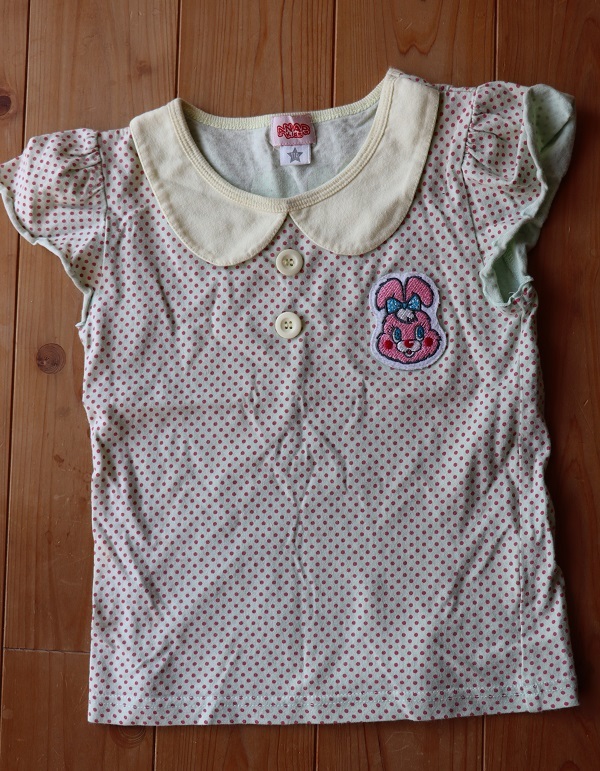 アナップANAP 半袖Tシャツ110cm 女の子綿100%拍卖