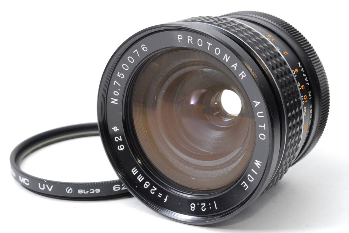 超稀少品 PROTONAR AUTO WIDE 28mm F2.8 Nikon用 ♯8937拍卖